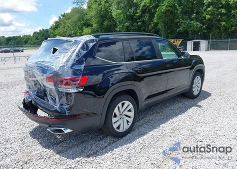 2021 Volkswagen Atlas 3.6L V6 Se W/Technology из США, поврежденный, VIN 1V2WR2CA4MC596300